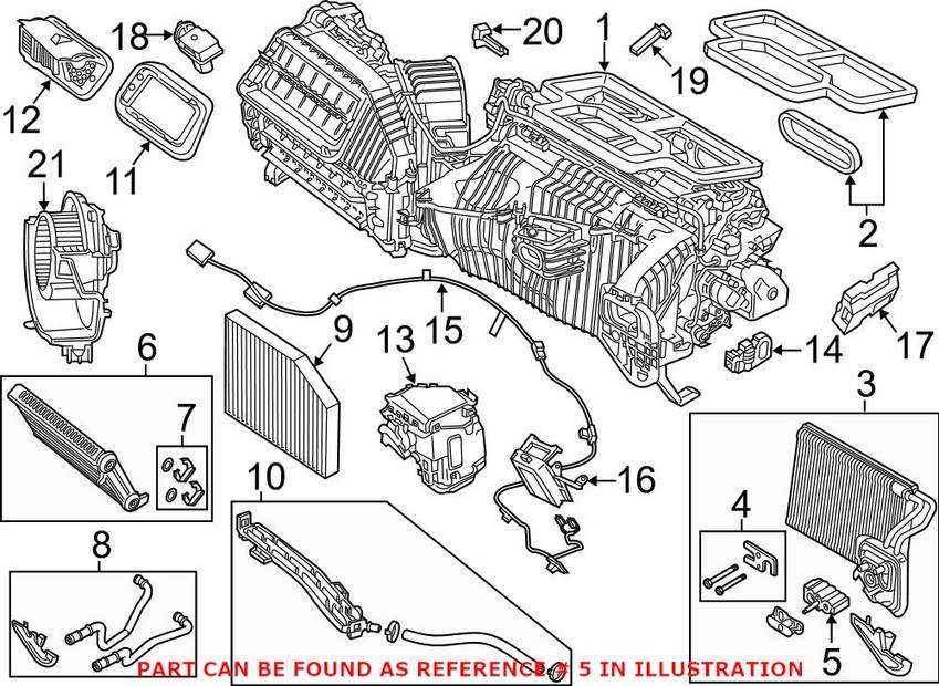 BMW A/C Expansion Valve 64116994989 – Genuine BMW