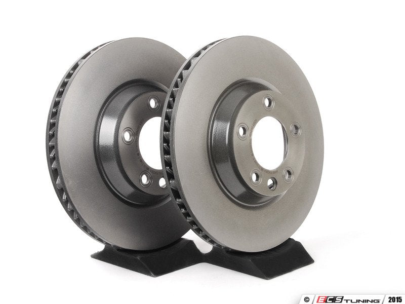 Front UV Coated Brake Rotors - Pair (350x34)