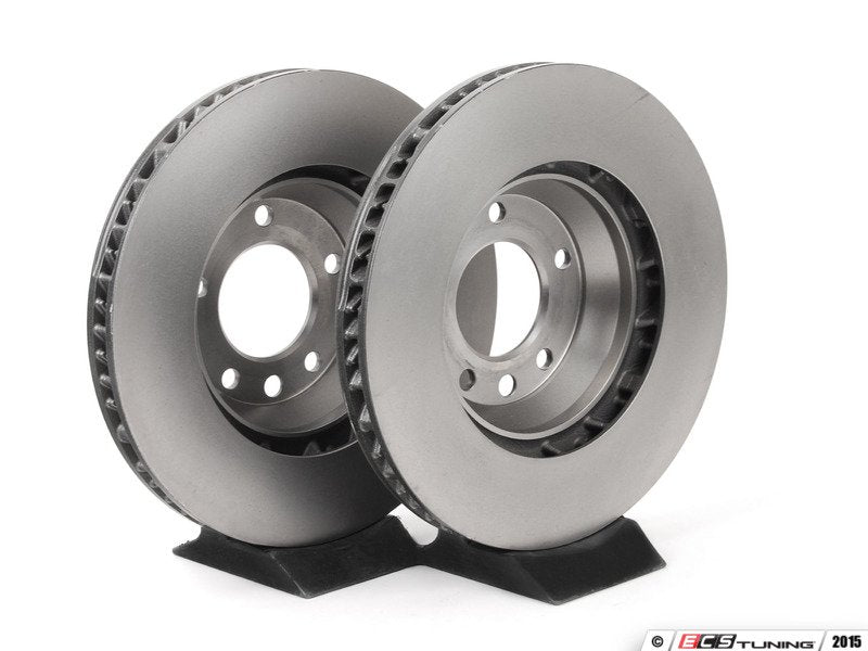 Front UV Coated Brake Rotors - Pair (350x34)