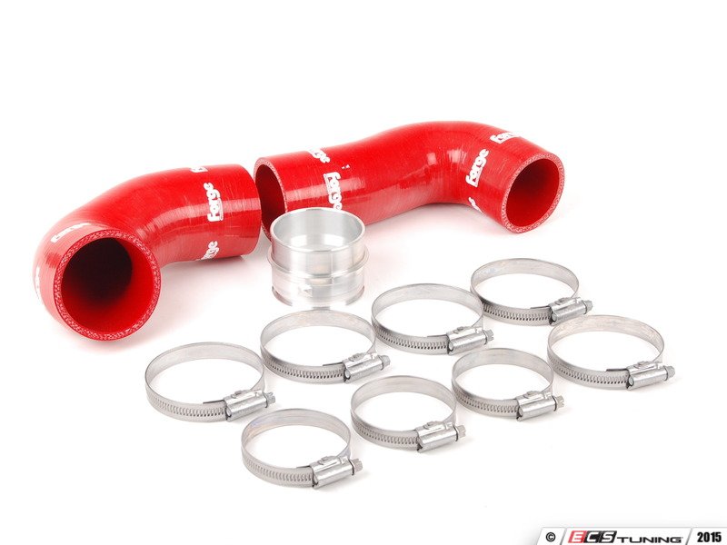 Silicone Hose Kit Red - Set Of 2