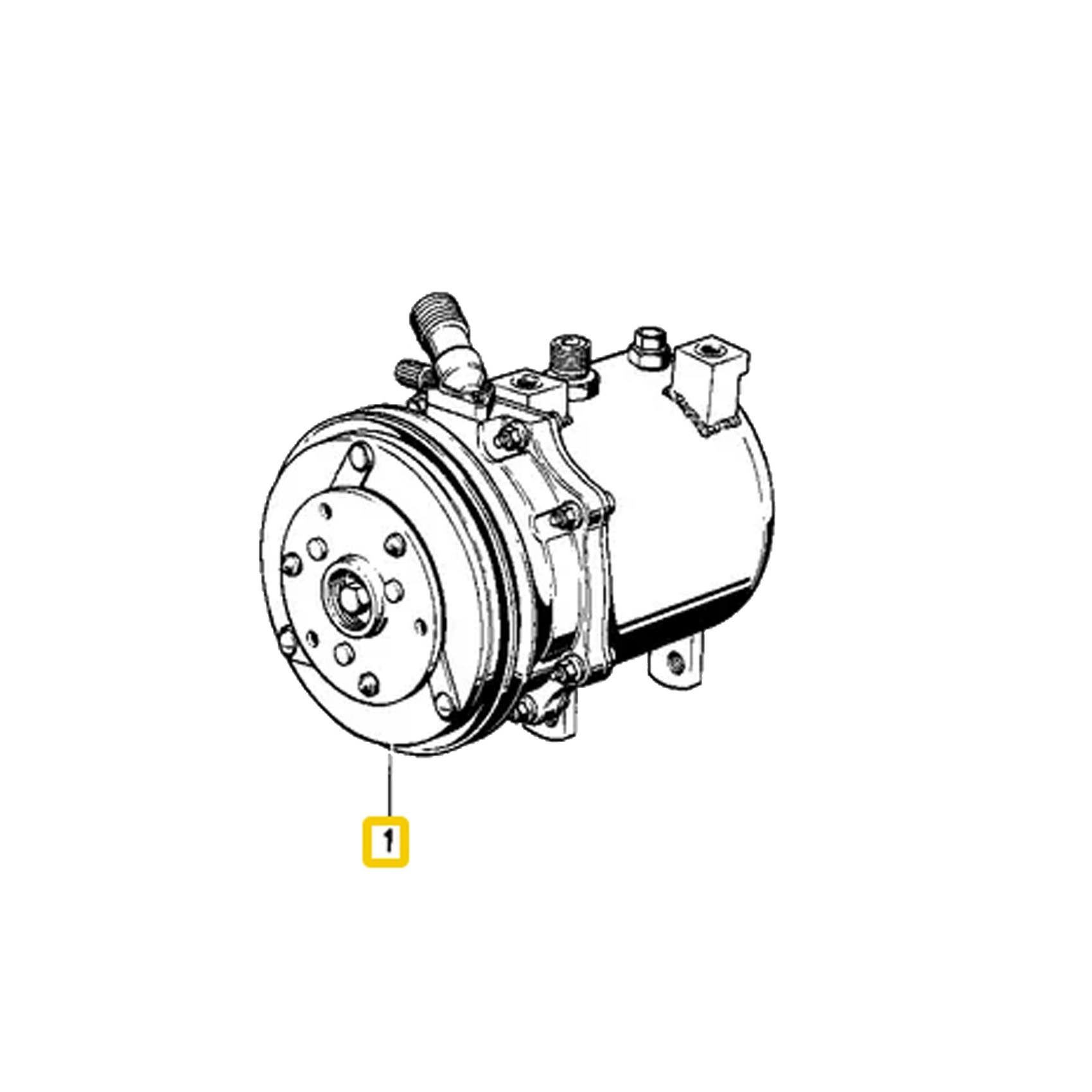 BMW A/C Compressor (New) 64528390741