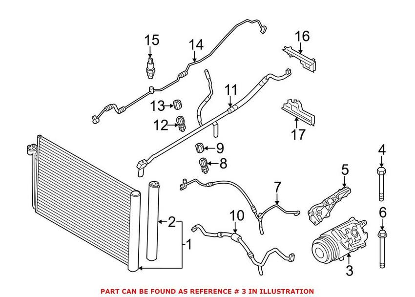 BMW A/C Compressor 64529345313