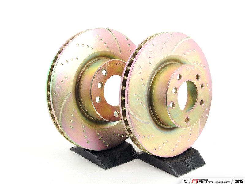 Front Sport Brake Rotors - Pair (324x30)