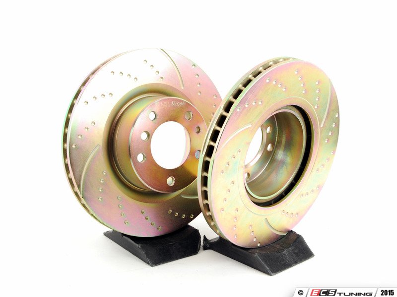 Front Sport Brake Rotors - Pair (324x30)