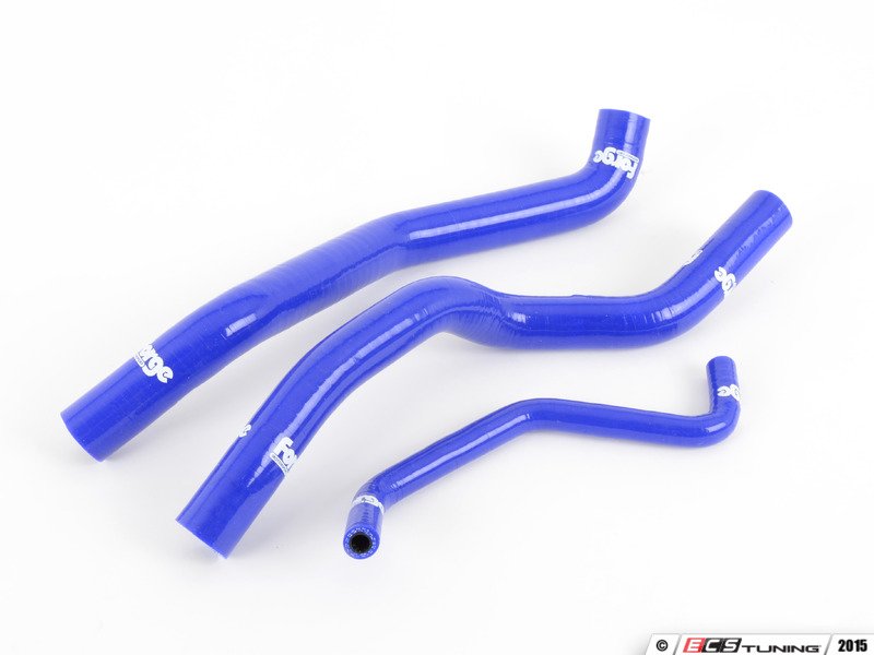 Silicone Heater Hose Set - blue