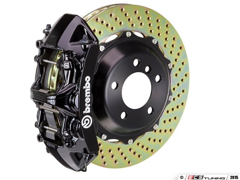 Brembo GT Front Big Brake Kit - 2 Piece Drilled Rotors (380x32)