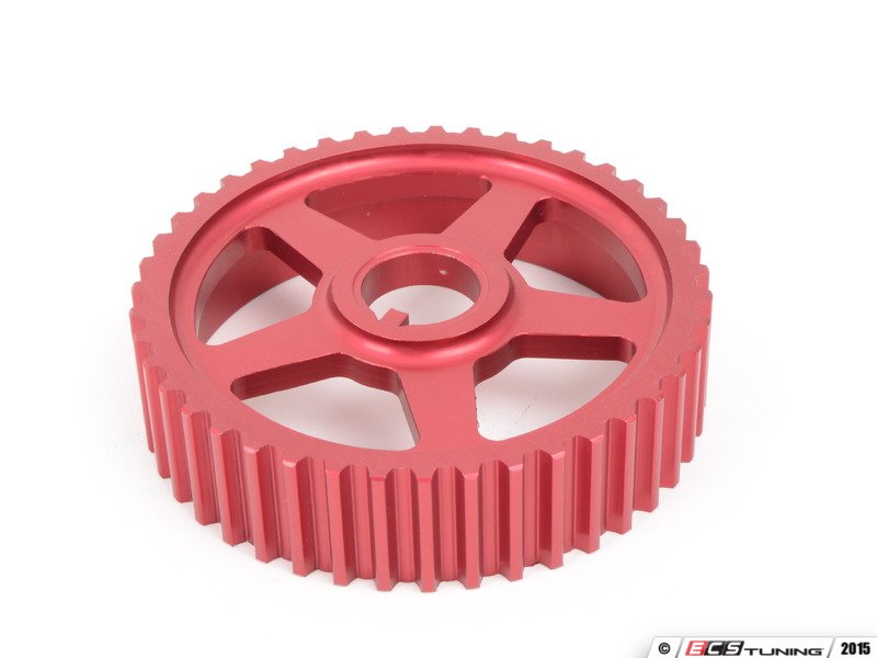 Lightweight Intermediate Shaft Pulley - Red anodized