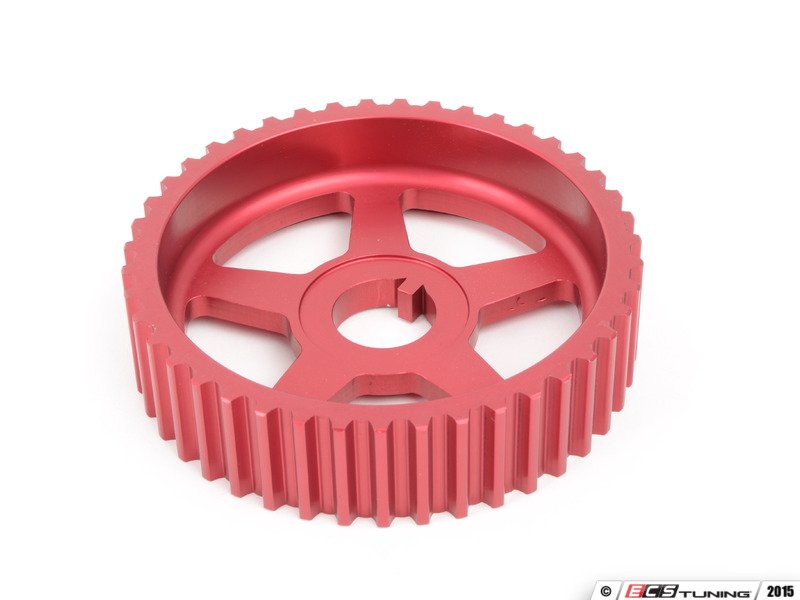 Lightweight Intermediate Shaft Pulley - Red anodized