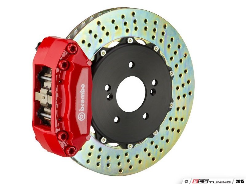 Rear Brembo GT 4 piston Big Brake Kit (380x28mm)