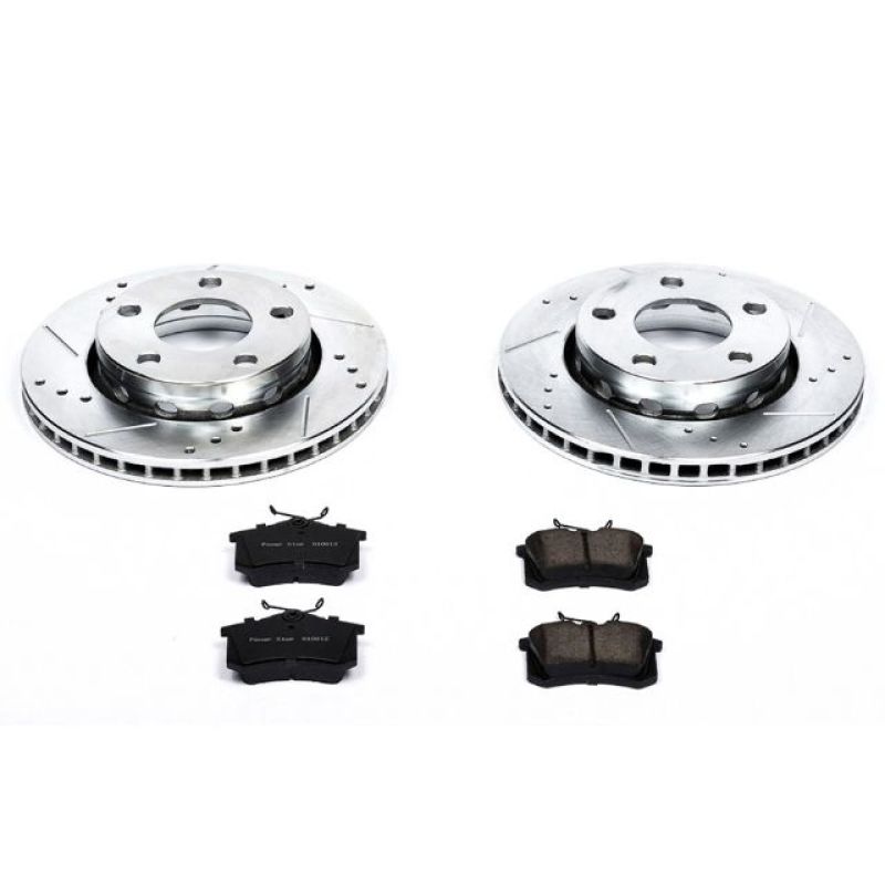 Power Stop 00-02 Audi S4 Rear Z23 Evolution Sport Brake Kit