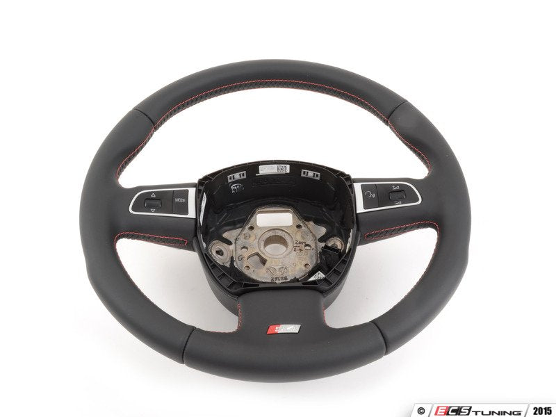 Multi Function Steering Wheel - Red Stitching