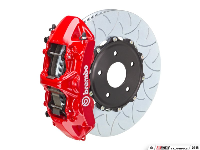 Brembo GT Front Big Brake Kit - 2 Piece Slotted Type-3 Rotors (355x32)