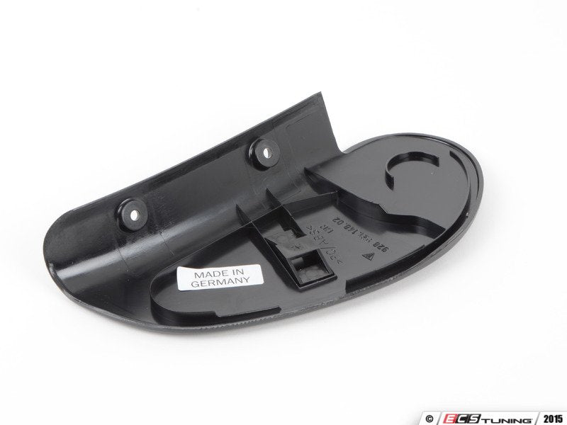 Right Seat Hinge Cover - Black