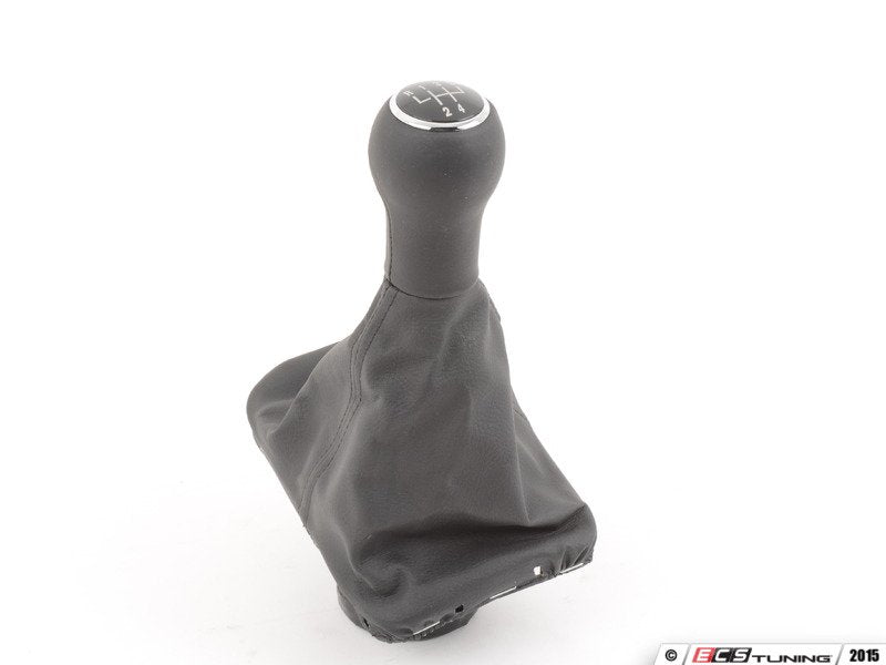 5-speed shift knob with boot (leather)