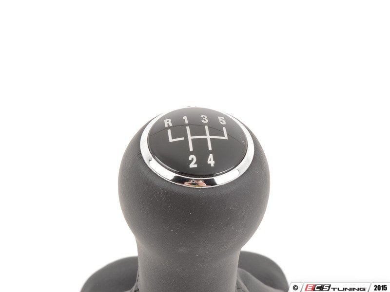 5-speed shift knob with boot (leather)