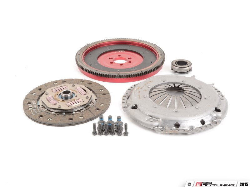 228mm lightweight aluminum flywheel and OEM vR6 clutch upgrade kit