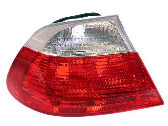 BMW Tail Light Assembly – Driver Side Outer (w/ Clear Turnsignal) 63218384843 – ULO 685503