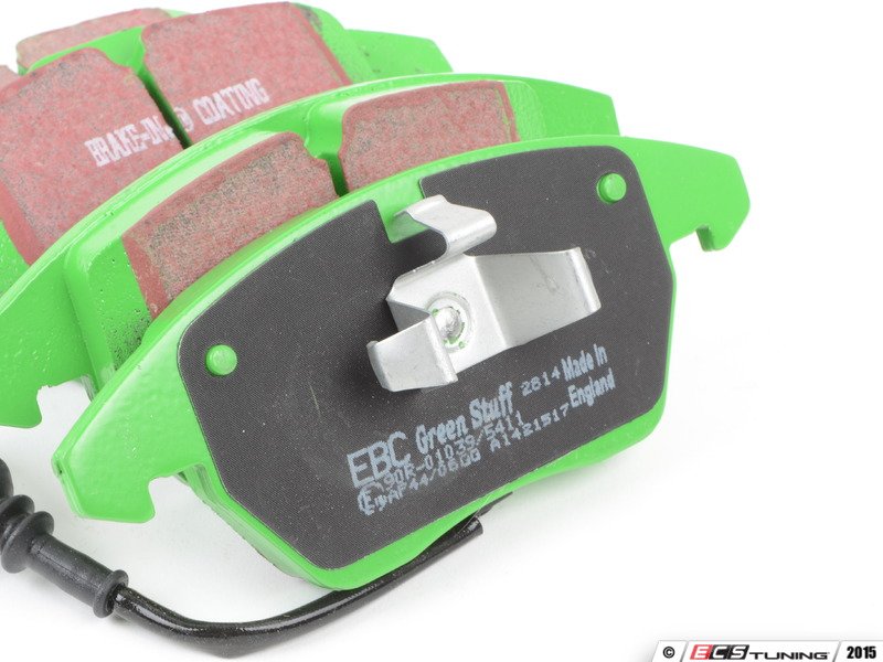 Front Greenstuff Performance Brake Pad Set