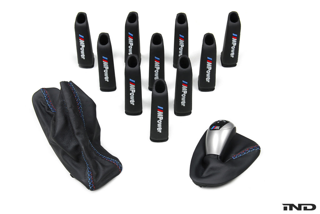 IND E9X M3 Tri-Color Leather Shift Boot Set