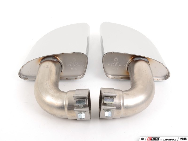 Touareg Angular-Oval Exhaust Tip Kit