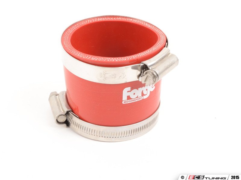 Lower Intercooler Boost Hose Kit - Red