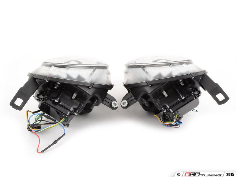 Projector Blackout LED DRL Headlights - Pair