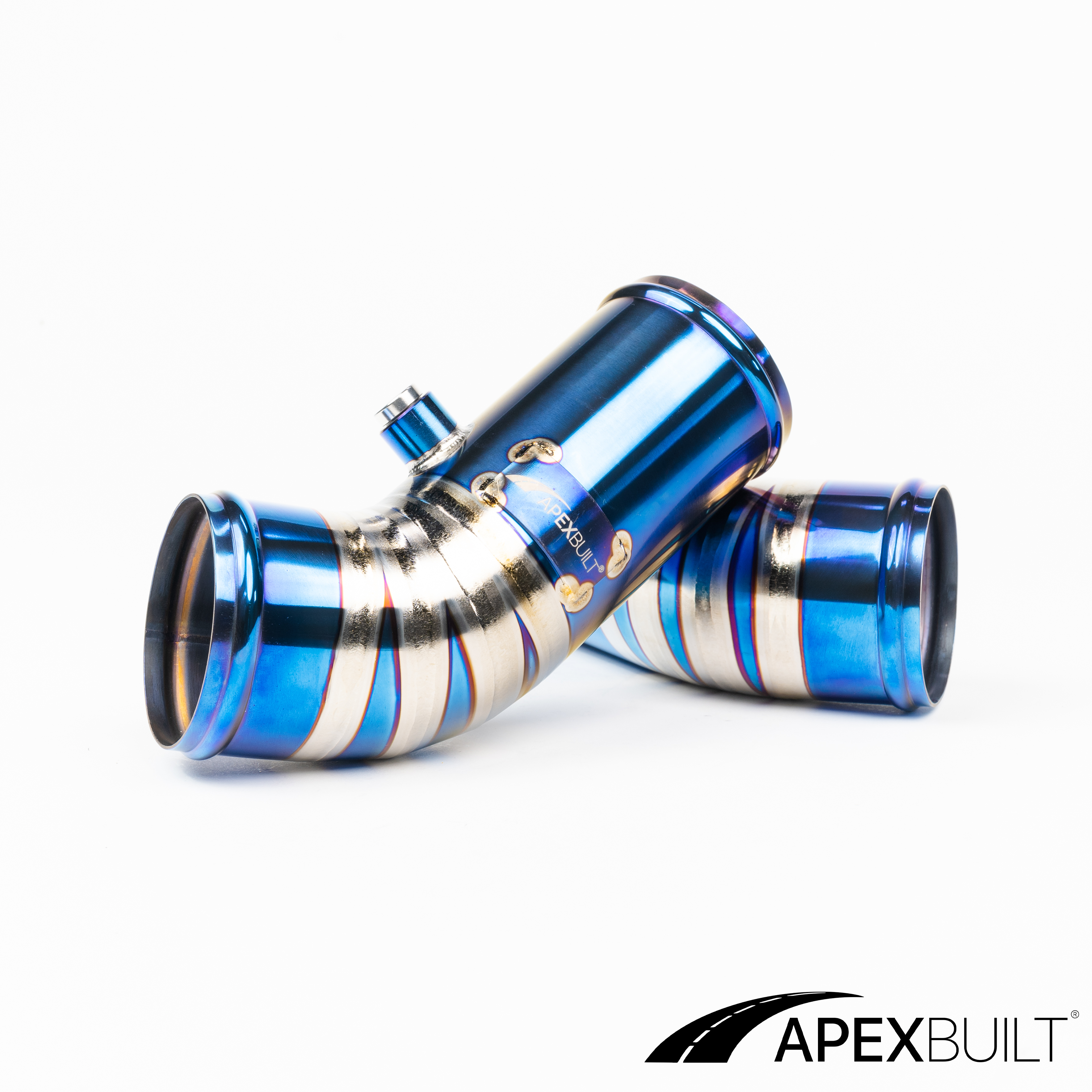 ApexBuilt® BMW F10 M5 & F06/F12/F13 M6 Titanium Charge Pipe Kit (S63TU, 2012-17)