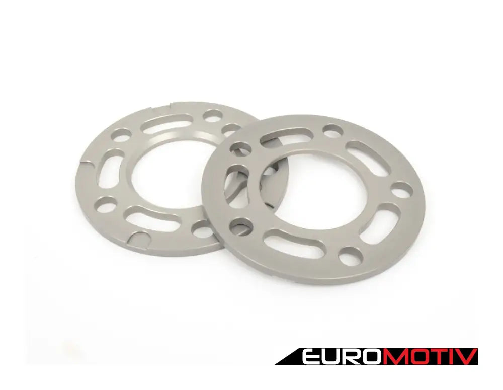 7.5Mm Wheel Spacers - Silver (Pair)