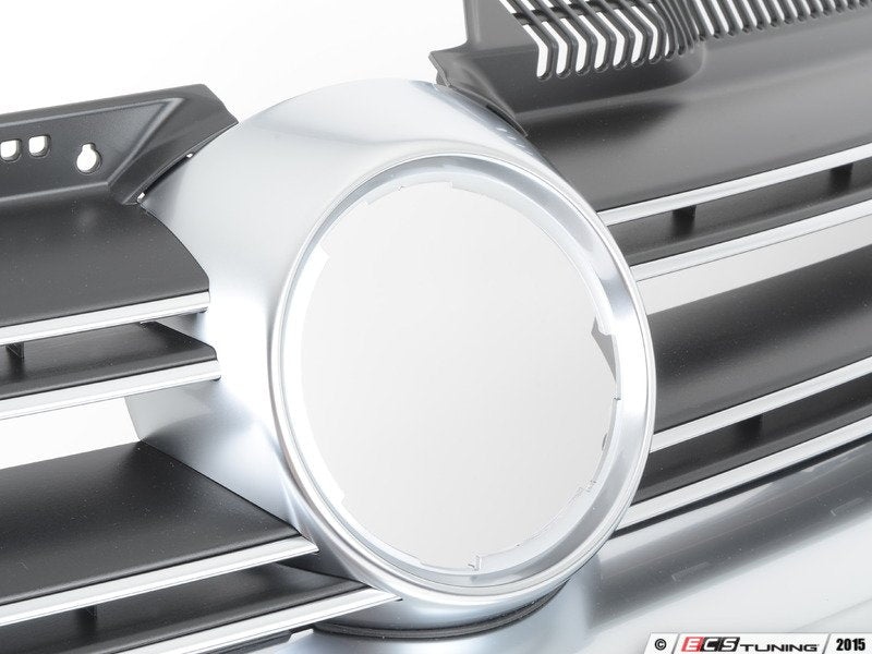 R32 Grille Assembly - Aluminum Look