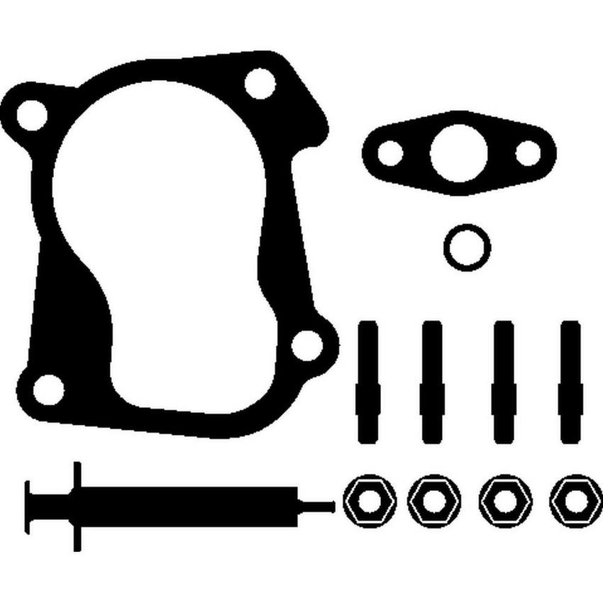 Volkswagen Turbocharger Mounting Kit Elring 028145701R