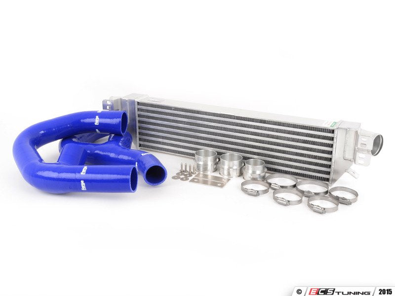 Front Mount Intercooler Kit - Blue Hoses