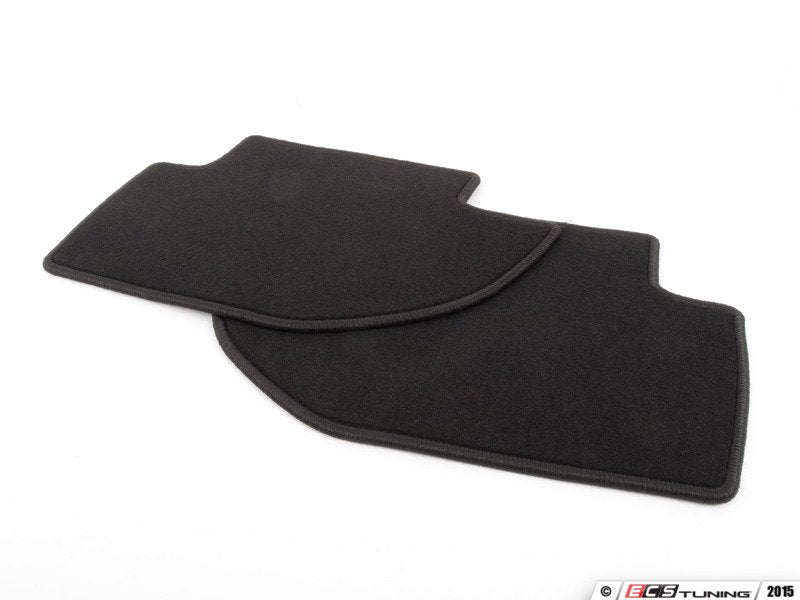 944 / 968 Porsche Script Floor Mat Set - Black