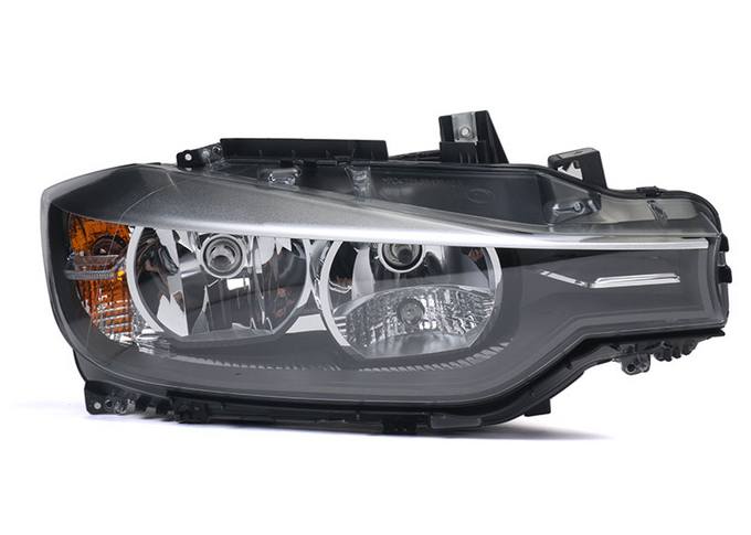 BMW Headlight Assembly – Passenger Side (Halogen) 63117338710 – ZKW 7212200002