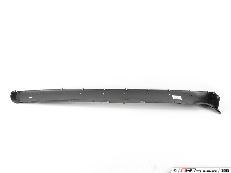 Right Side Skirt - Satin Black