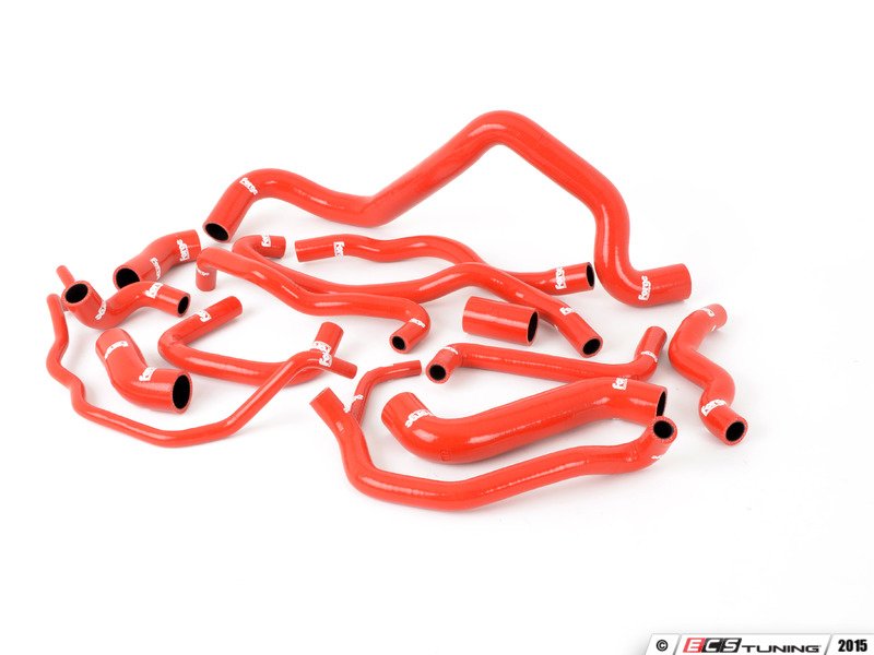 Forge Silicone Coolant Hose Kit - Red