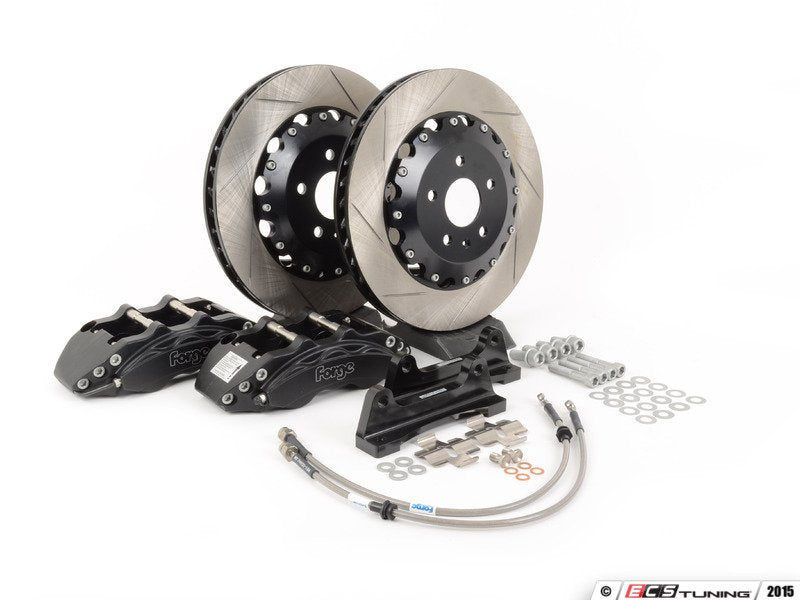 Forge Front Big Brake Kit - 356x32mm Slotted 2 Piece Rotors