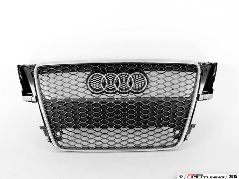 RS5 Grille Assembly - Matte Aluminum