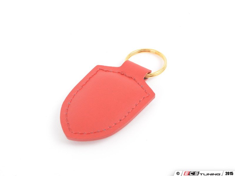 Red Crested Key Fob