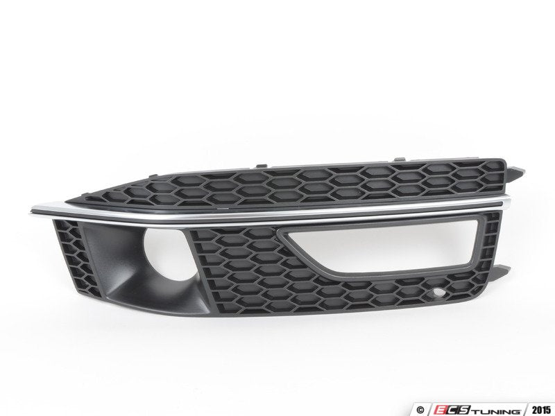 Fog Light Grille - Satin Black - Right