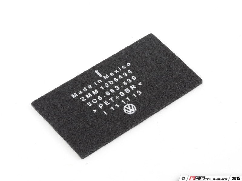 Console Mat - Black