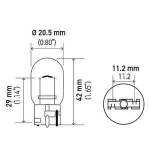 BMW Multi-Purpose Light Bulb Hella 7440NA