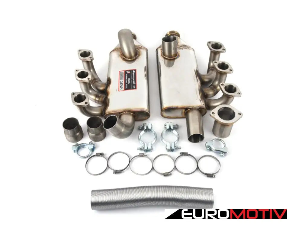 75-89 911 Race Exhaust System - With Heat Exhangers