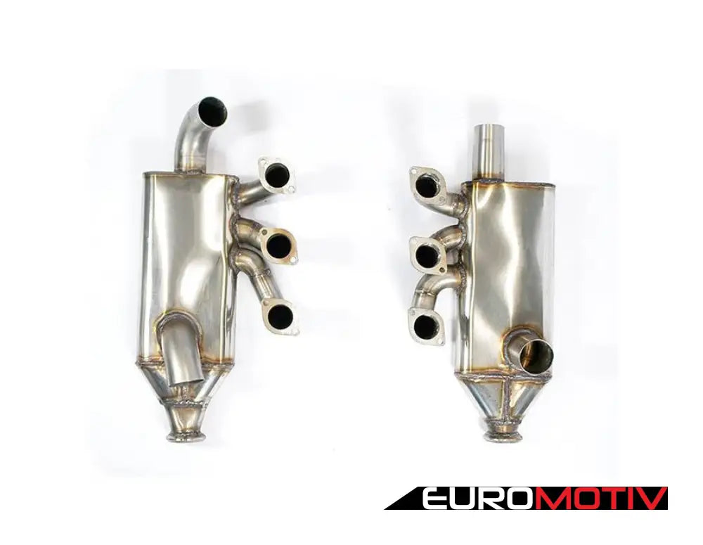 75-89 911 Sport Exhaust System - With Heat Exhangers