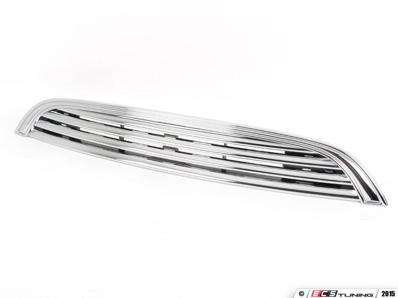 Upper Grille Full Section Chrome With Indented Top - Priced Each