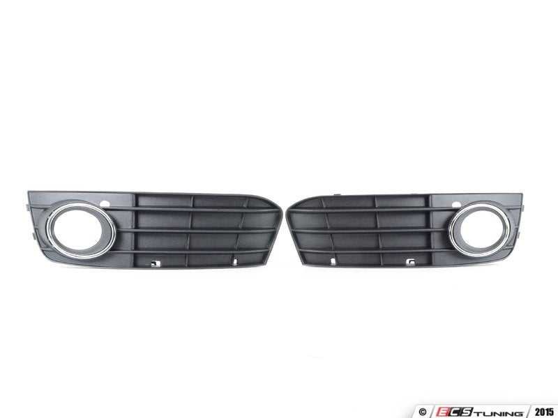 Fog Light Grille Set - Satin Black