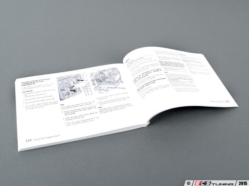 2003 996 Carrera Owner's Manual