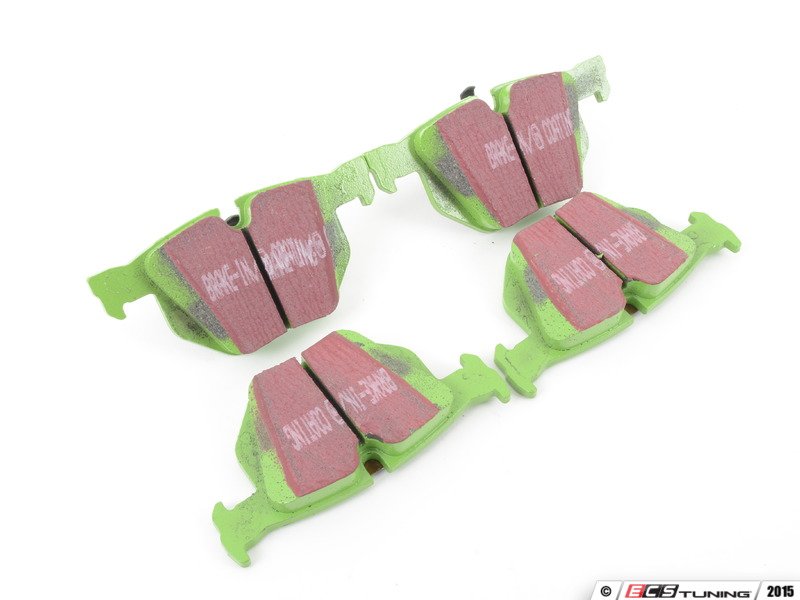 Rear Greenstuff Performance Brake Pads Set