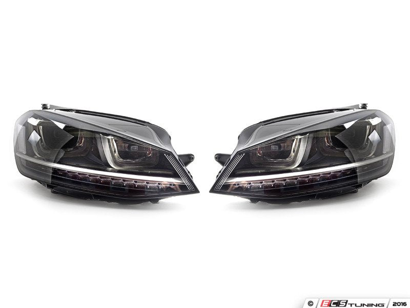 European Golf R Headlight Set