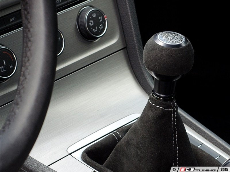 BFI Heavy Weight Shift Knob - Black Alcantara / Black Anodized