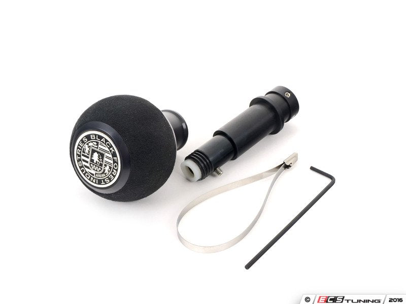 BFI Heavy Weight Shift Knob SCHWARZ - Black Alcantara